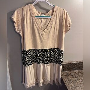 Super Cute Cheetah Print Dress